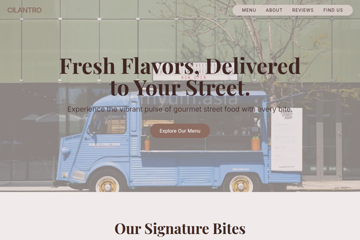 Cilantro Food Truck