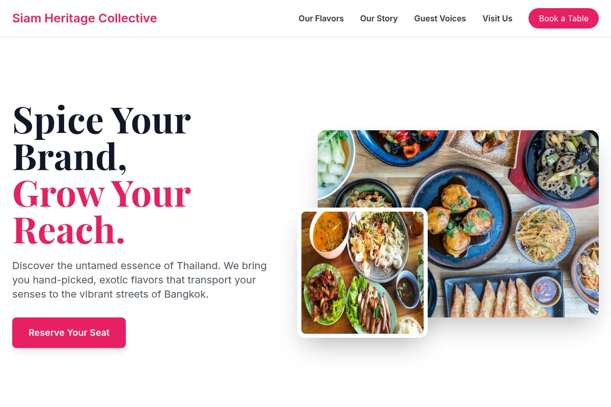 Exotic Thai Food