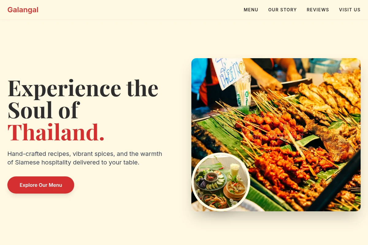 Galangal Thai Food