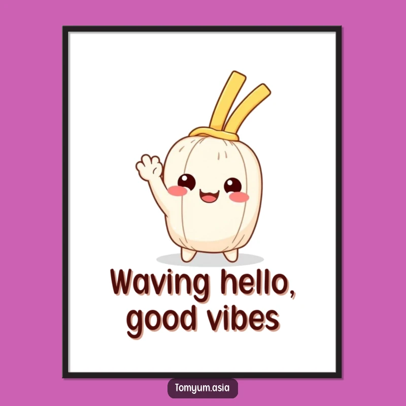 Free Printable Wall Art: Cheerful Kawaii Noodle, Whimsical Food Art for a Happy Home