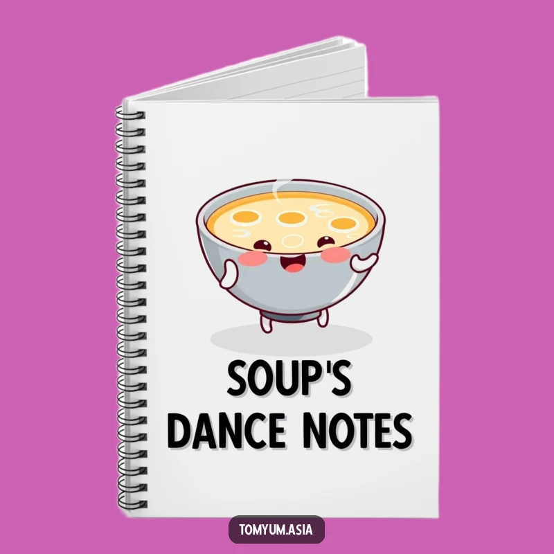 Funny Kawaii Soup Notebook Gift: For Your Joyful Notes